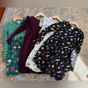 4 size 8 girls dresses minimal use. Name brands!